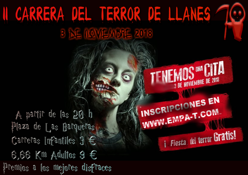 II CARRERA DEL TERROR - LLANES  - Inscríbete