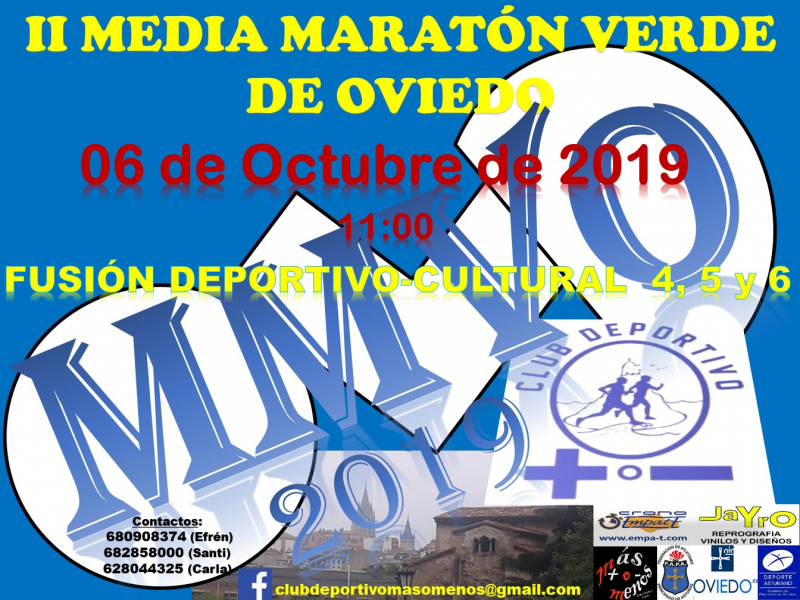 II MEDIA MARATON VERDE DE OVIEDO - Inscríbete