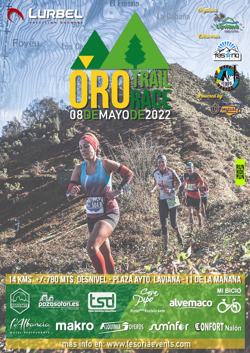 ORO TRAIL RACE - Inscríbete