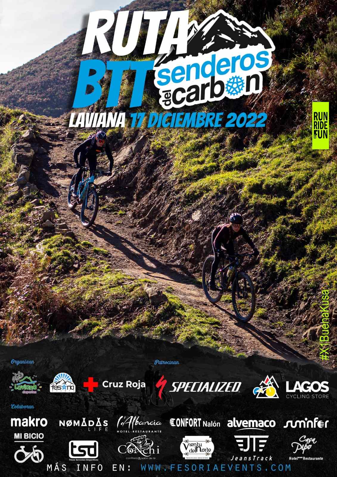 RUTA SENDEROS DEL CARBÓN 2022 - Inscríbete RUTA SENDEROS DEL CARBÓN 2022 - Inscríbete