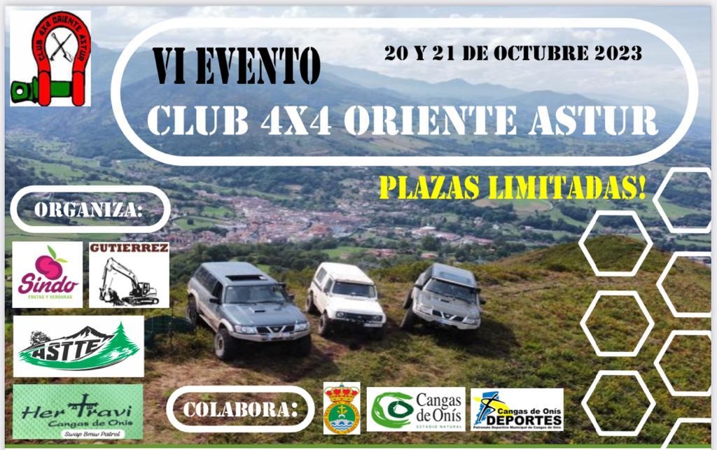 VI EVENTO CLUB 4X4 ORIENTE ASTUR - Inscreva-se VI EVENTO CLUB 4X4 ORIENTE ASTUR - Inscreva-se