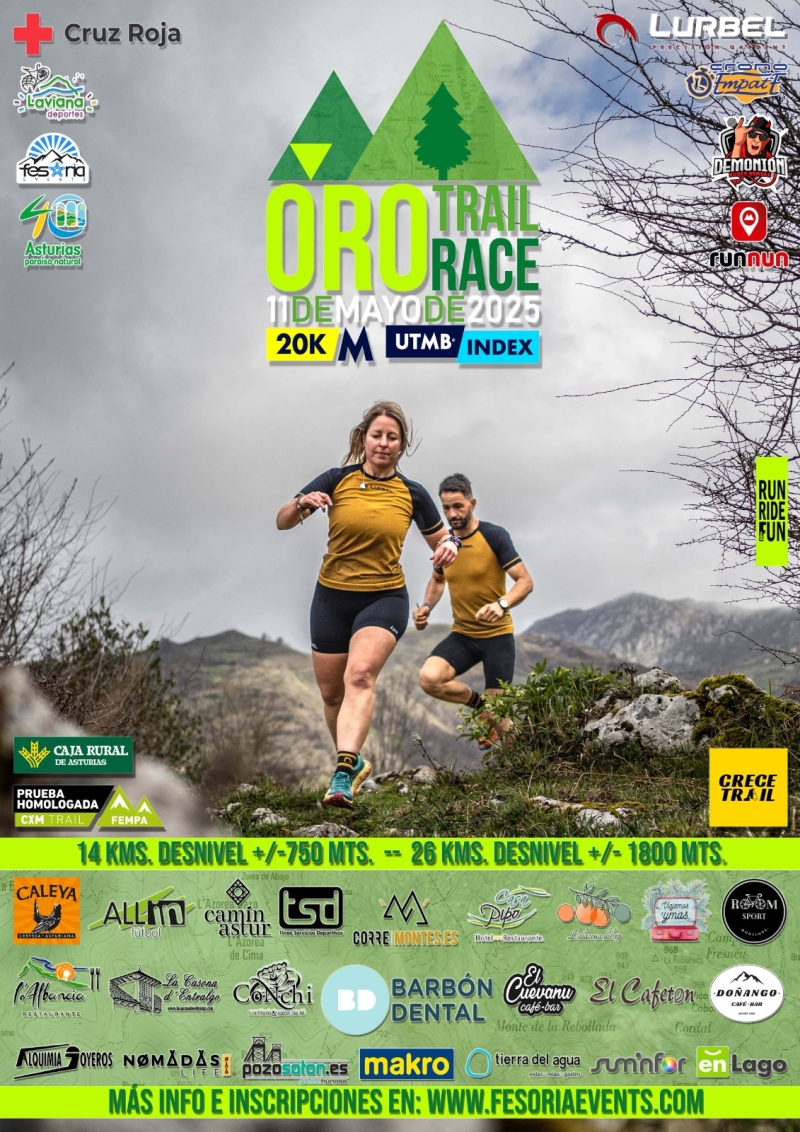ORO TRAIL RACE 2025 - Inscríbete ORO TRAIL RACE 2025 - Inscríbete
