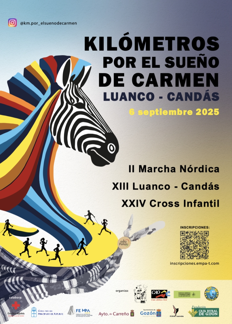Event Poster KILÓMETROS POR EL SUEÑO DE CARMEN
