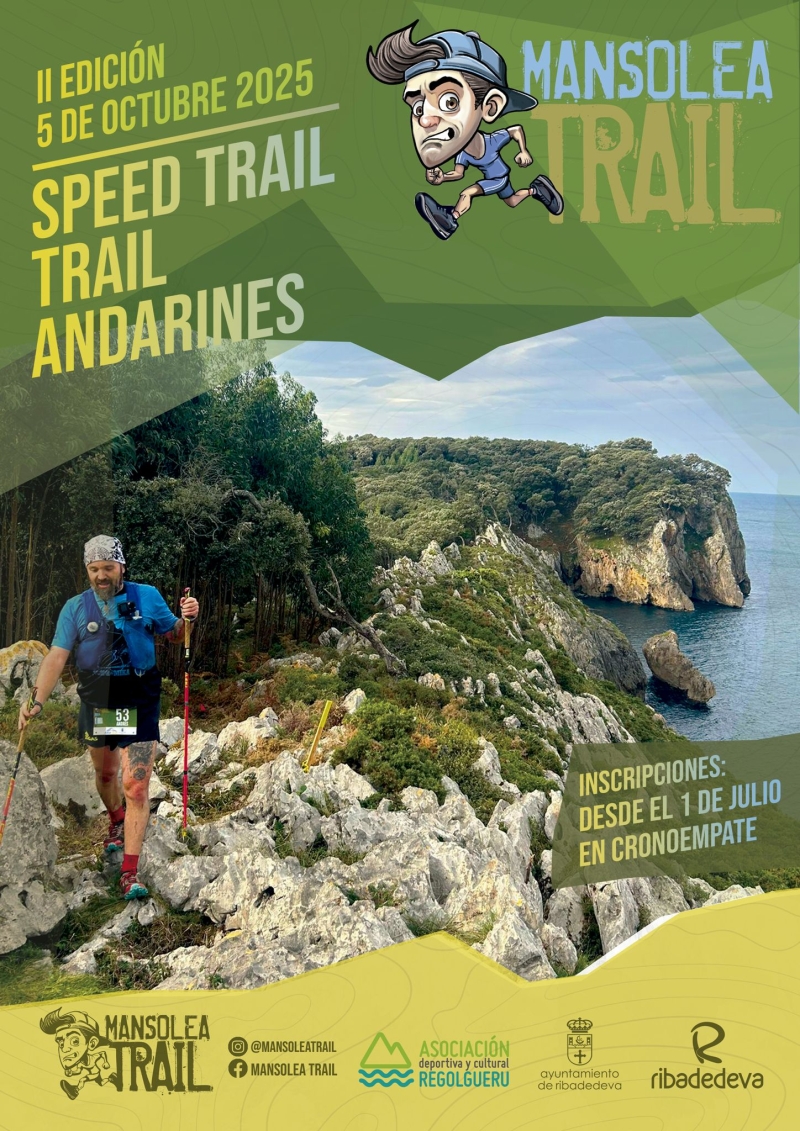 Cartel del evento II MANSOLEA TRAIL 2025