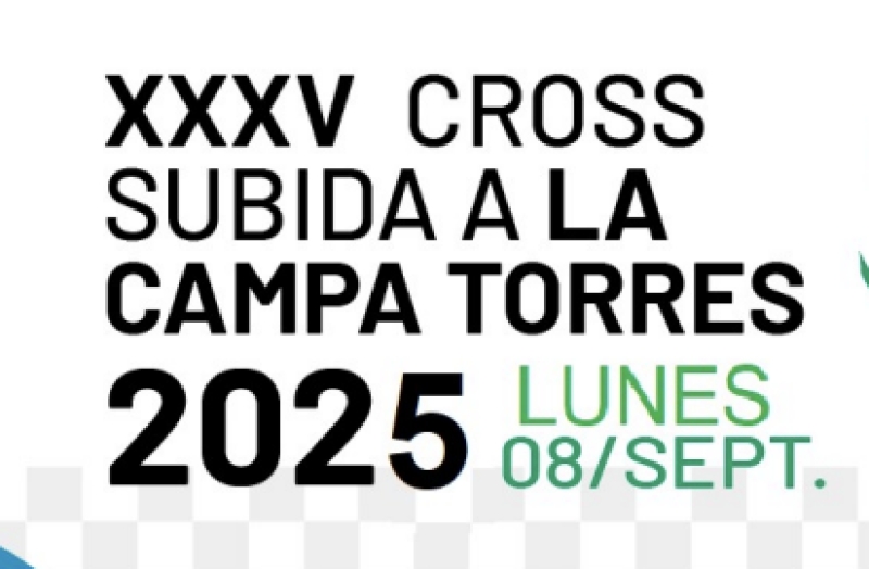 Cartel del evento XXXV CROSS SUBIDA A LA CAMPA DE TORRES