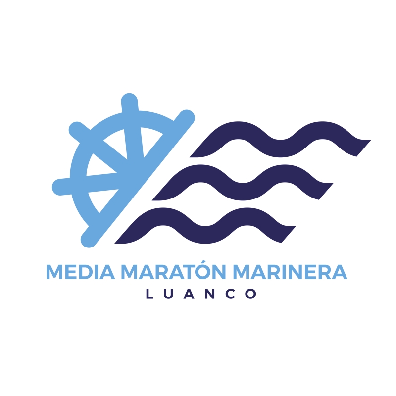 Cartel del evento 9ª MEDIA MARATÓN MARINERA  POR EQUIPOS - LUANCO | 1ª COPA ASTURIAS