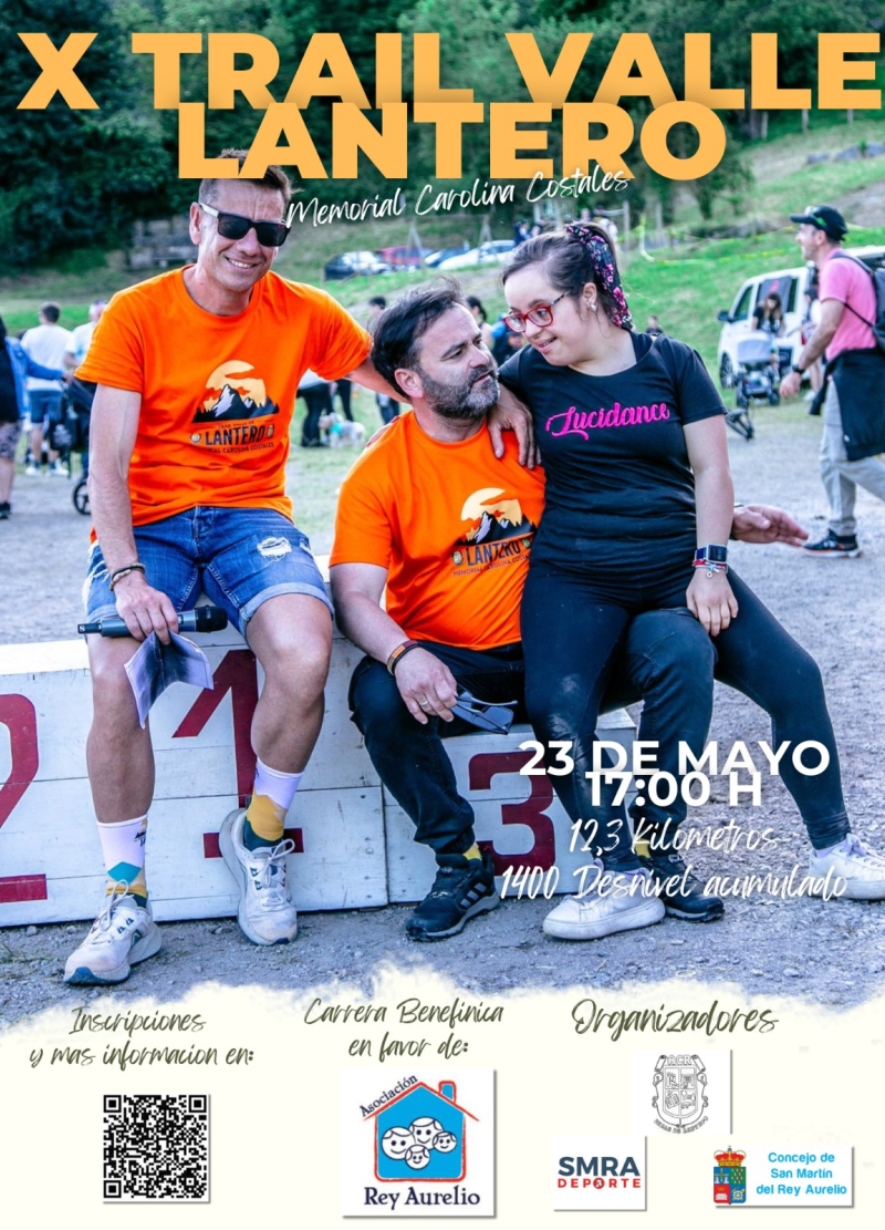 Cartel del evento X TRAIL VALLE DE LANTERO 2026