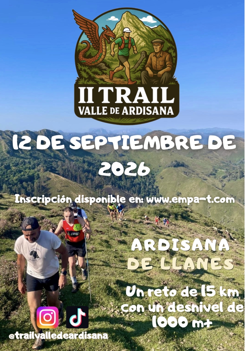 Cartel del evento TRAIL VALLE DE ARDISANA 2026