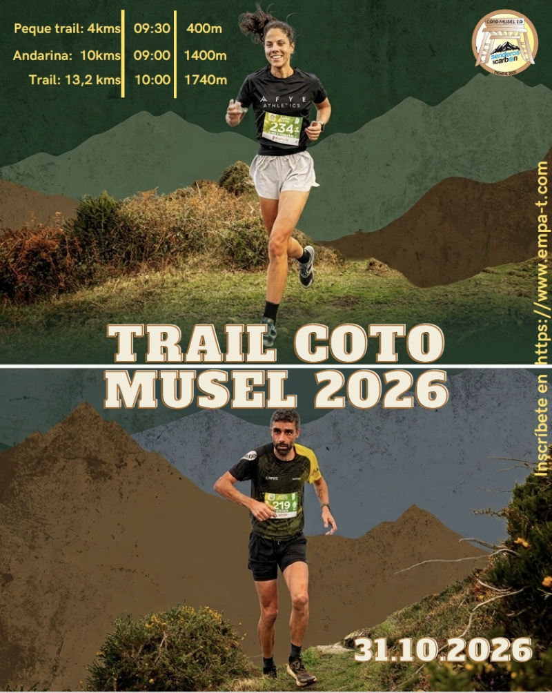 Cartel del evento IV TRAIL COTO MUSEL 2.0 2026
