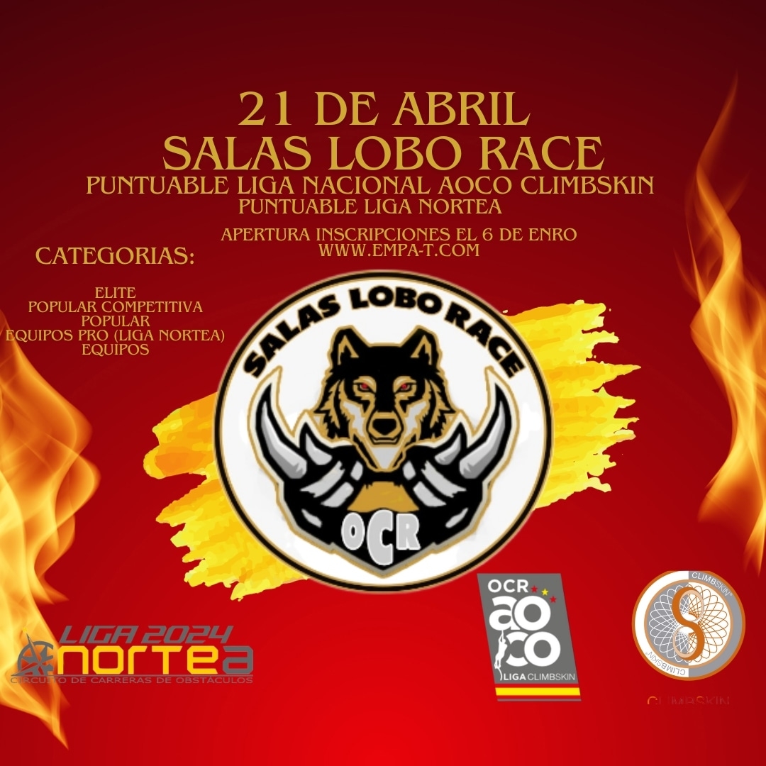 Cartel del evento SALAS LOBO RACE 2024