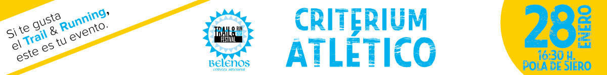 Resultados  - CRITERIUM ATLÉTICO (II TRAIL&RUN FESTIVAL)