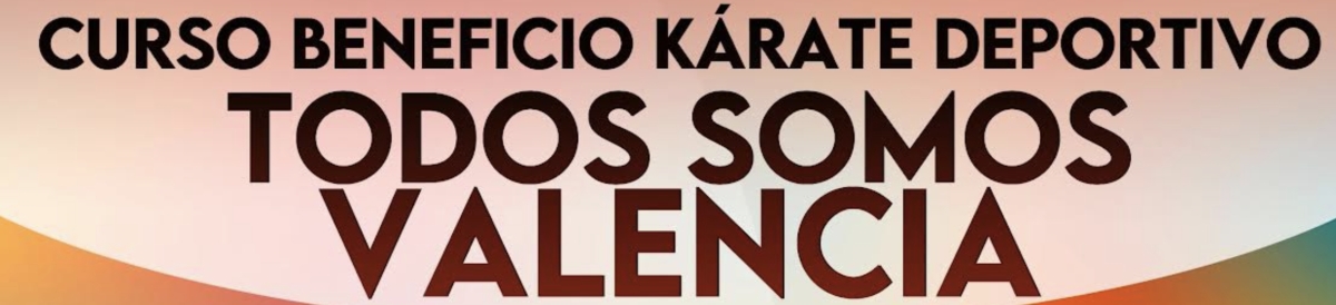 CURSO BENÉFICO KARATE DEPORTIVO   TODOS SOMOS VALENCIA