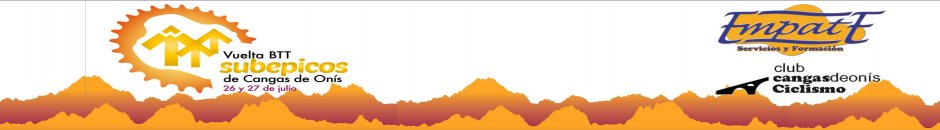 DATOS TÉCNICOS - I VUELTA SUBEPICOS BTT CANGAS DE ONÍS