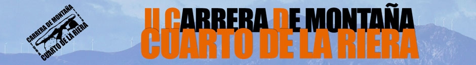 COMUNICADO IMPORTANTE  - II CARRERA DE MONTAÑA CUARTO DE LA RIERA