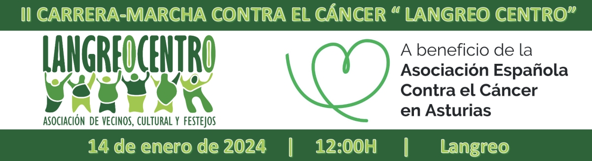 Cómo llegar  - II CARRERA MARCHA CONTRA  EL CÁNCER LANGREO CENTRO