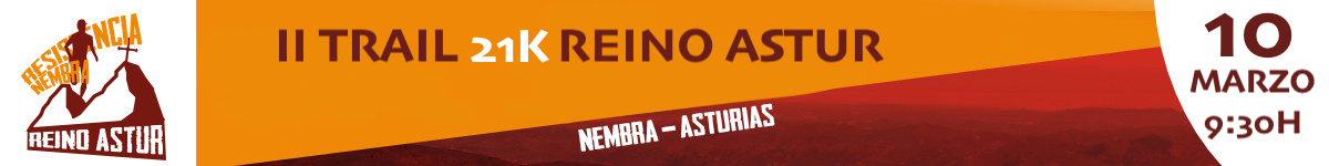 Clasificaciones - II TRAIL 21K REINO ASTUR DE NEMBRA