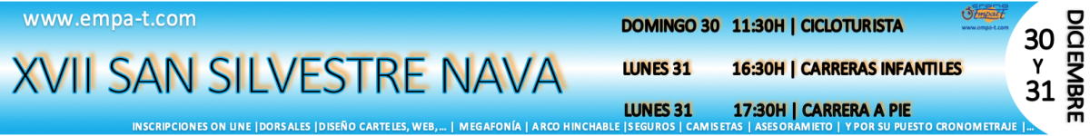 ATLETISMO  - SAN SILVESTRE NAVA 2018