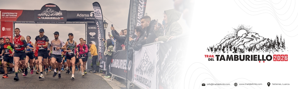 Inscripción  - TRAIL DEL TAMBURIEḶḶO 2026