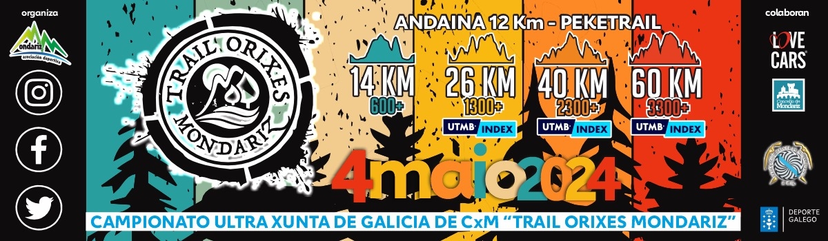 RECORRIDOS  - VI TRAIL ORIXES DE MONDARIZ