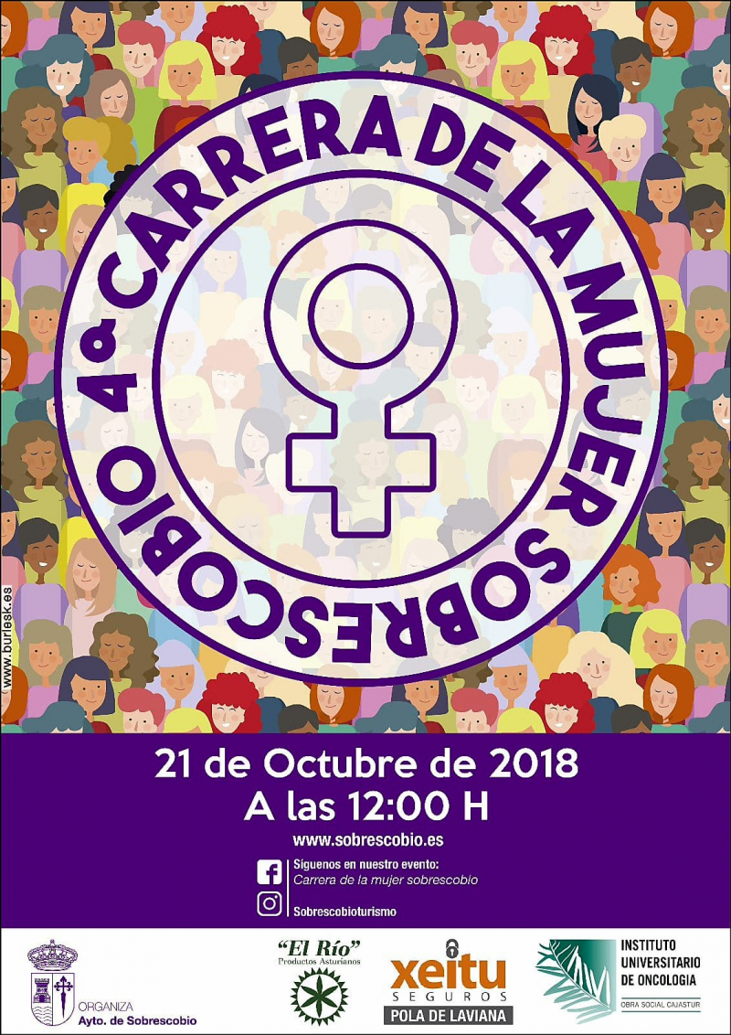 4ª CARRERA DE LA MUJER SOBRESCOBIO - Inscríbete 4ª CARRERA DE LA MUJER SOBRESCOBIO - Inscríbete